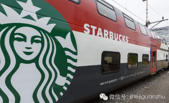 瑞士的星巴克火車